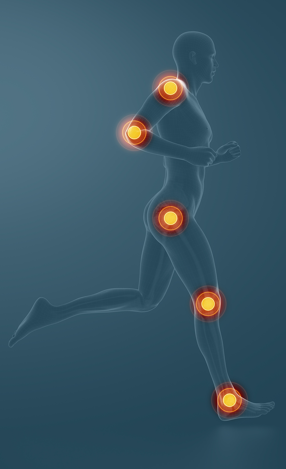 Pain Zones on the Body